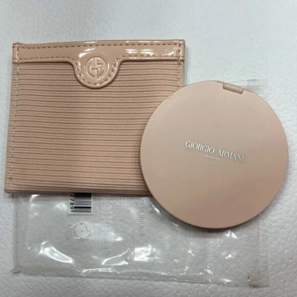 Giorgio Armani Pink Card Holder and Compact NEW - Picture 7 of 7